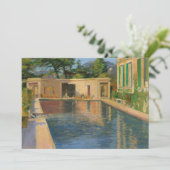 Zwembad, Zuid-Frankrijk | Sir John Lavery (Staand voorkant)