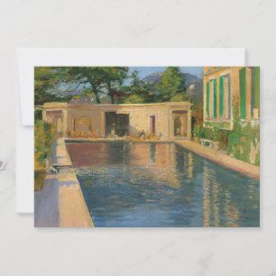 Zwembad, Zuid-Frankrijk Sir John Lavery