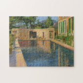 Zwembad, Zuid-Frankrijk | Sir John Lavery Legpuzzel (Horizontaal)