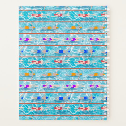 Zwembad Zwembad Team Coach Planner (Achterkant)