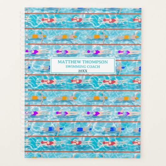 Zwembad Zwembad Team Coach Planner (Voorkant)