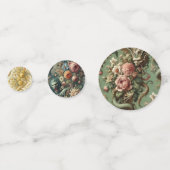 Zwembadfeest — Gotische tuin Confetti (Achterkanten)