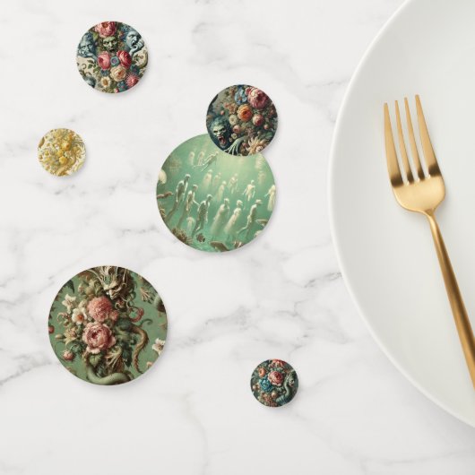 Zwembadfeest — Gotische tuin Confetti (Groep)