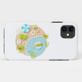 Zwembadfeest meisje in bikini zomerstrand Case-Mate iPhone case (Achterkant (horizontaal))