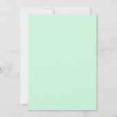 Zwembadfeest Zomer Modern Tropisch Trendy Leuk Koe Kaart (Achterkant)