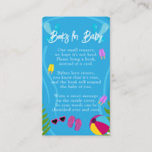 Zwembadfeestje zomer meisje boeken voor babyshower