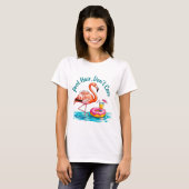 Zwembadhaar, Geen Zorg  T-shirt (Voorkant volledig)
