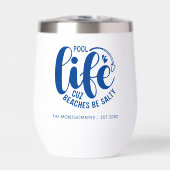 Zwembadleven is beter (Voorkant)