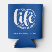 Zwembadleven is beter blikjeskoeler (Voorkant)