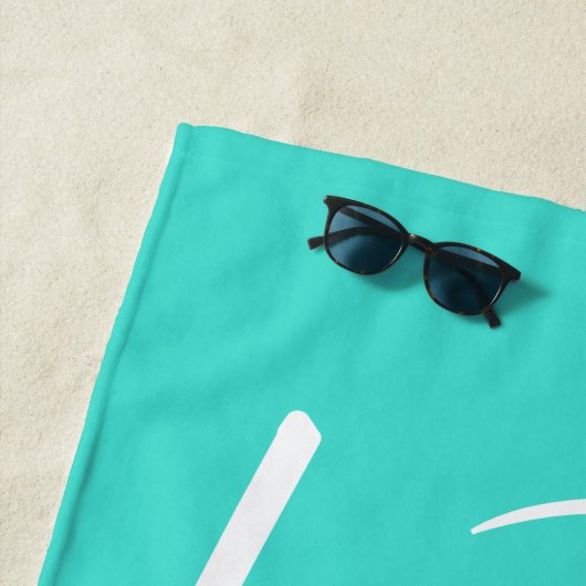 Zwembadleven is beter strandlaken (In situ)