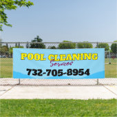 Zwembadreinigingsdiensten Aangepaste Banner (Insitu)