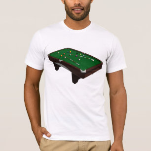 Zwembadtafel Mannen T-shirt