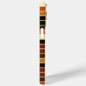 Zwembadtegels, bruine mozaïektegels, geometrisch p Case-Mate iPhone case (Achterkant / Rechts)