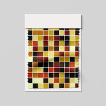 Zwembadtegels, bruine mozaïektegels, geometrisch p
