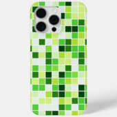Zwembadtegels, groene mozaïektegels, geometrisch p Case-Mate iPhone case (Achterkant)