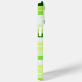Zwembadtegels, groene mozaïektegels, geometrisch p Case-Mate iPhone case (Achterkant / Rechts)