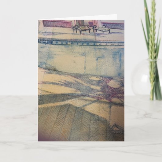 zwembadVerwelkoming Kaart (Voorkant)