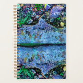 Zwembadwater Digitale Papier Licht Water Planner (Voorkant)