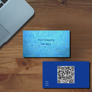 Zwembadwater   QR toevoegen  Visitekaartje