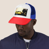 #zwembareCA klassieke trucker hoed Trucker Pet (In situ)