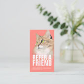 Zwembehandeling en wegwerpverwijzing Kaart (Staand voorkant)