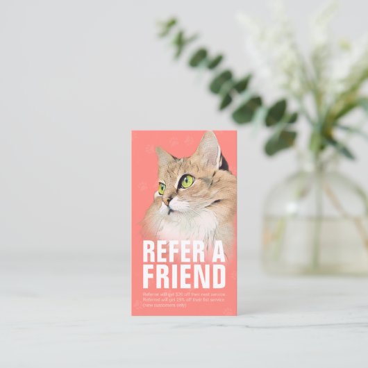 Zwembehandeling en wegwerpverwijzing Kaart (Staand voorkant)