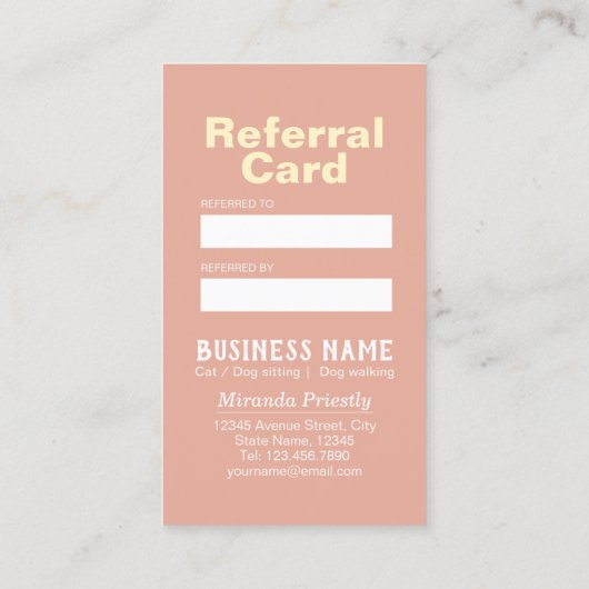 Zwembehandeling en wegwerpverwijzing Kaart (Achterkant)