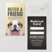 Zwembehandeling en wegwerpverwijzing Kaart (Voorkant / Achterkant)