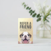 Zwembehandeling en wegwerpverwijzing Kaart (Staand voorkant)