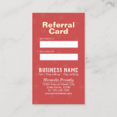 Zwembehandeling en wegwerpverwijzing Kaart (Achterkant)