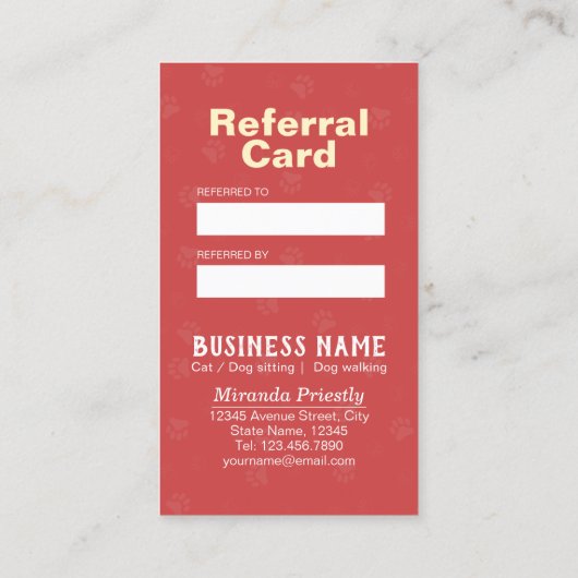 Zwembehandeling en wegwerpverwijzing Kaart (Achterkant)