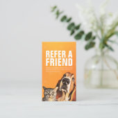 Zwembehandeling en wegwerpverwijzing Kaart (Staand voorkant)