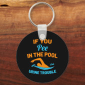 zwembenerwt sleutelhanger (Voorkant)