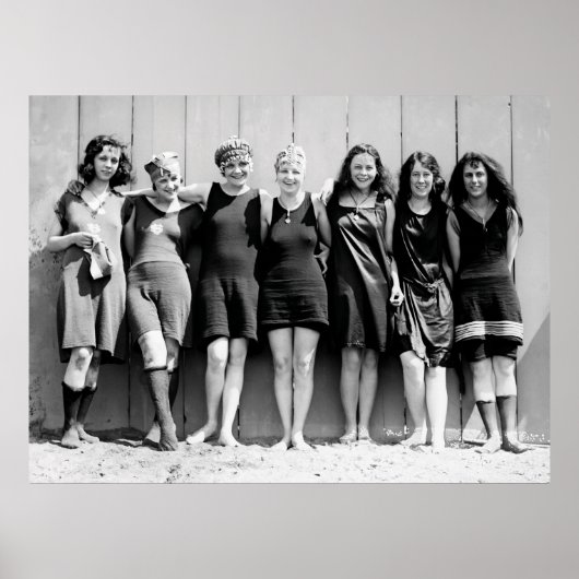 ZWEMBLAUTEFLORIDA 1920 POSTER (Voorkant)