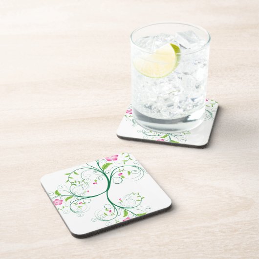 Zwembloemen Onderzetter (Rechterzijde)