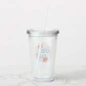 Zwembollen Pool Chill out Custom Favor Acryl Drinkbeker (Achterkant)