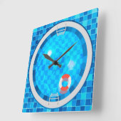 Zwembollen van de Zwemwandklok Vierkante Klok (Hoek)