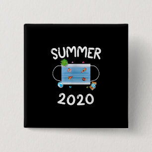 Zwembolmaskers Masker voor het gezichtsveld Masker Vierkante Button 5,1 Cm