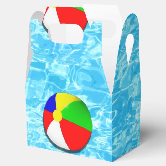 Zwembolpartij Bedankdoosjes (Geopend)