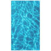 Zwembolwater. Ripple Water. Sun Reflection Tafelkleed (Voorkant)