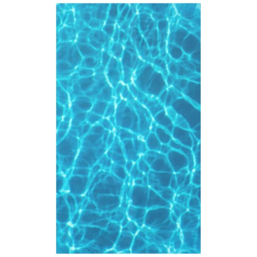 Zwembolwater. Ripple Water. Sun Reflection Tafelkleed (Voorkant)