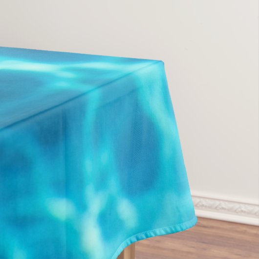 Zwembolwater. Ripple Water. Sun Reflection Tafelkleed (Voorbeeld)