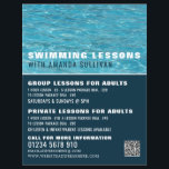 Zwembool, Adverteren zwemles Flyer<br><div class="desc">Zwembool,  zwemblam Adverteren broers door de Visitekaartje.</div>