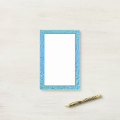 Zwembool Koel Blauw water Afdrukken Post-it® Notes (Op bureau)