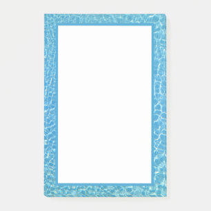 Zwembool Koel Blauw water Afdrukken Post-it® Notes