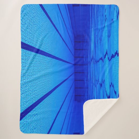 Zwembool Onderwatersport Sherpa Deken (Voorkant)