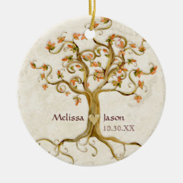 Zwemboomstamwortels Verouderde persoonlijke namen  Keramisch Ornament