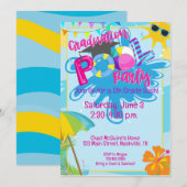 Zwemborrel ter afsluiting, kleuterschool, middelba kaart (Voorkant / Achterkant)