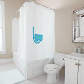 zwembril douchegordijn (In situ)