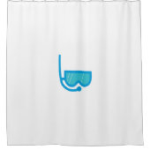 zwembril douchegordijn (Voorkant)